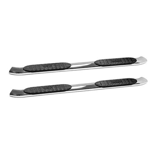 Pro Traxx 5 Oval Nerf Step Bars Westin fits 2019-2023 Ram 1500 Crew Cab (Excl. Ram 1500 Classic) Polished SS 1 Pair