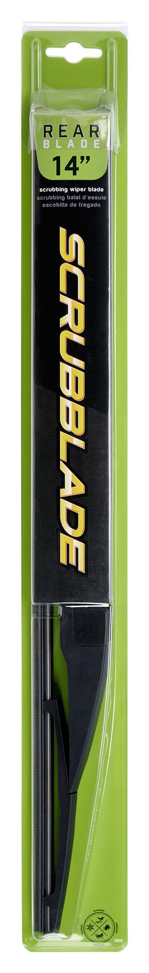 REAR 14" SCRUBBLADE WIPER BLADE