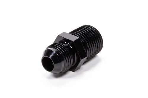 Black Fragola -8AN x 1/2 NPT Straight Adapter