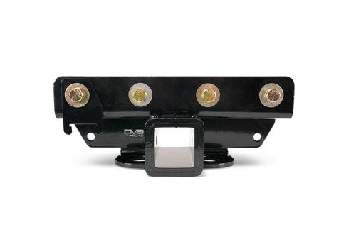 2" DV8 Offroad Bolt-on Hitch Compatible with Jeep Wrangler JL & JK (2007-Current) | Heavy Duty Factory Frame Mounted | Flat 4-Pin Mount Included | Bolt-on Installation | Black Finish