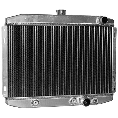 338-2AL Scott Drake 24" High Performance Aluminum Radiator w/Transmission Cooler