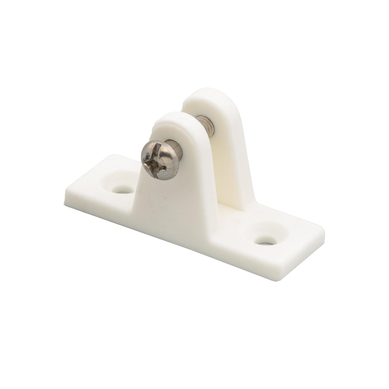 Whitecap 3405WP Large Nylon 90° Deck Hinge - Pair, White