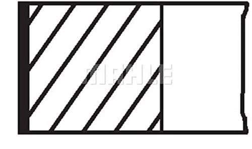 004 Mahle Original N0 Piston Ring Set