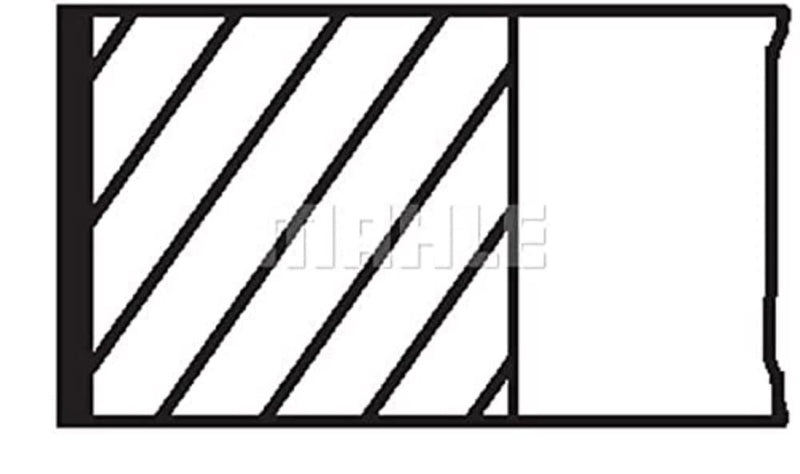 004 Mahle Original N0 Piston Ring Set