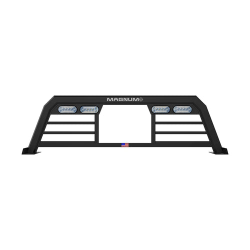 Low Profile Magnum Headache Rack Window Cut Out| Fits Chevy Silverado 1500-4500, Fits GMC Sierra 1500-4500, 2024