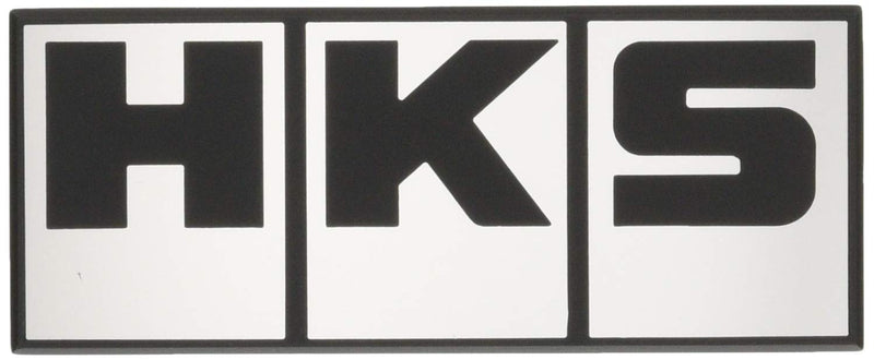 Silver HKS Block Logo Emblem 51003-AK027