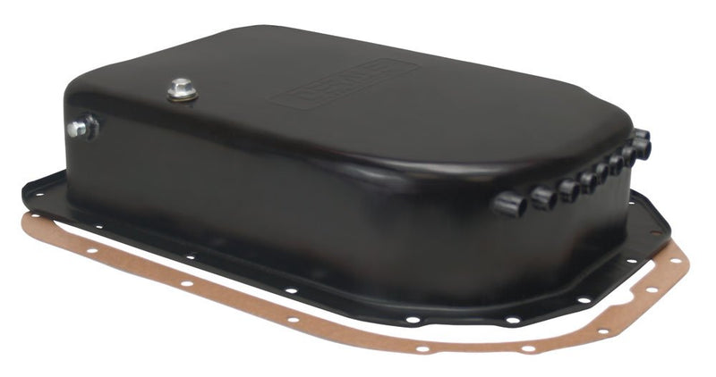 Transmission Cooling Pan Derale 14207 for GM 4L80E , Black