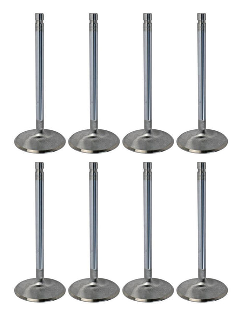 Manley Performance Chevy Big Block .250 Longer 11/32in Stem Dia Severe Duty Intake Valves (Set of 8)