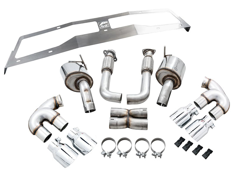 C8 Chevrolet Corvette AWE Tuning Touring Edition Exhaust