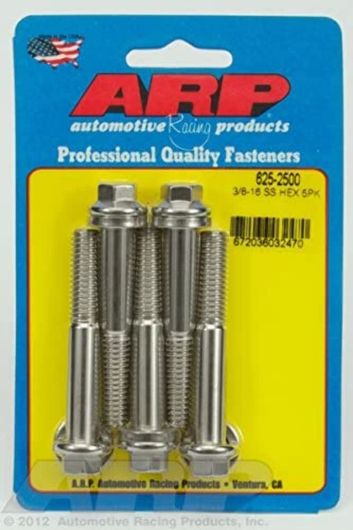 Hex Bolt, ARP (625-2500) Stainless Steel
