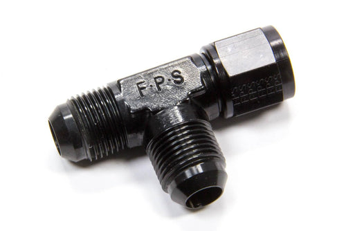 Black -10AN T Female Swivel On Run Fragola