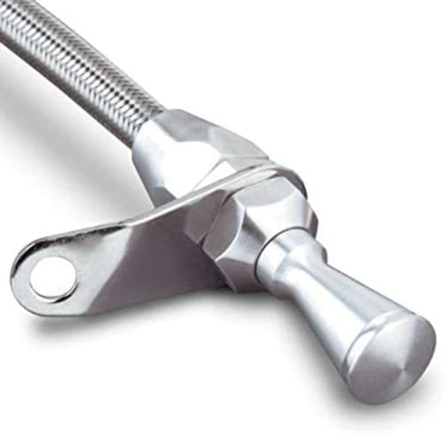 Anchor-Tight Locking Trans Dipstick Lokar Performance Products 4L80E Firewall Mount- Brite