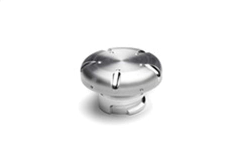 LS Engine Oil Cap Clayton Machine Works LSO-02; Dished; Billet Aluminum; Brushed Finish;