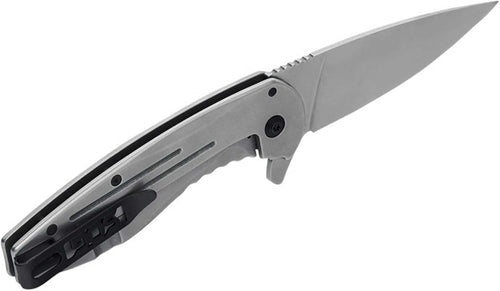 SOG Aegis FLK Pocket Folding Knife | Compact Portable Outdoor Everyday Carry (EDC) | All-Metal Construction | Quick Opening