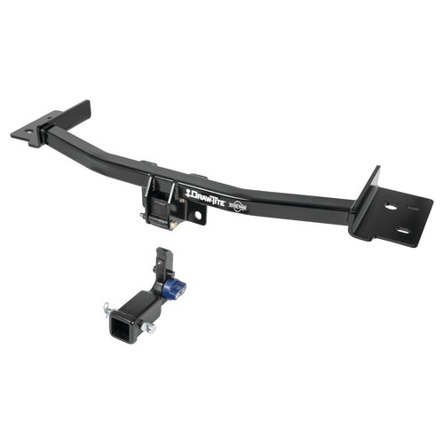 Hidden Hitch Draw-Tite 76910 Completely Hidden Trailer Hitch 2 in. Removable Receiver, Black, Compatible with 2020-2026 Ford Explorer, 2020-2026 Lincoln Aviator