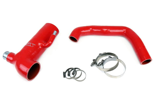 Red HPS 57-1293-RED Silicone Air Intake Hose Post MAF with Sound Tube