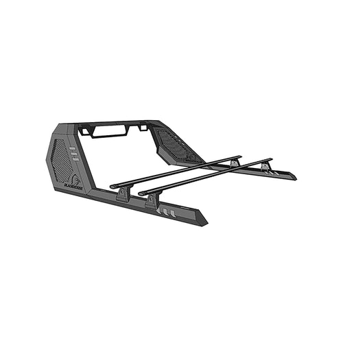 Vigor Roll Bar Black Off Road W/Cross Bar Modular Compatible with 2015-2022 Chevrolet Colorado|2015-2022 GMC Canyon-VRCB6405B
