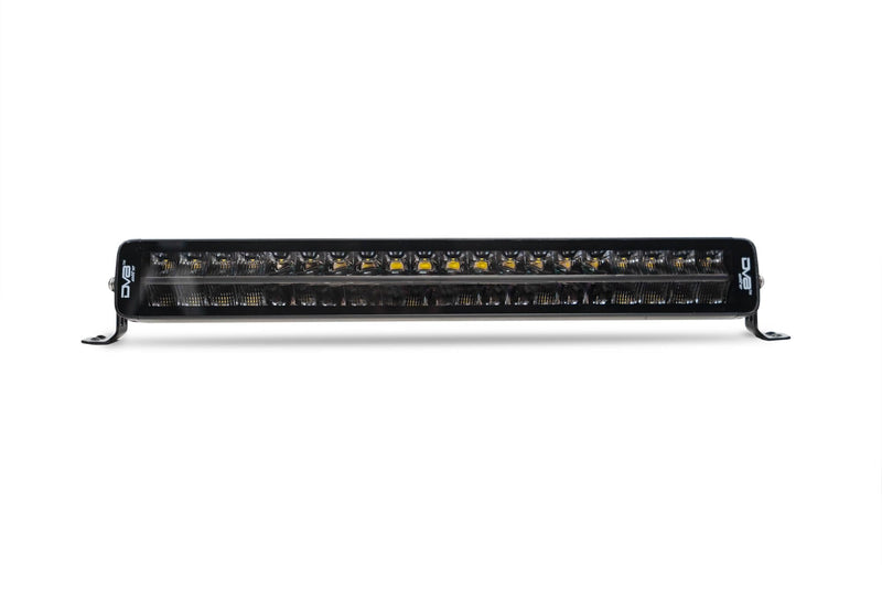 20-Inch DV8 Offroad Halo Elite Dual Row Light Bar with Accent | Flood & Spot Pattern | Driving & Off-Road Modes | 8,820 Lumens | 5700K Main Light | Amber or Clear Accent Light