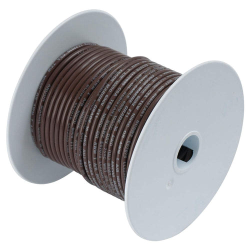 14AWG Ancor Brown Tinned Copper Wire - 100'