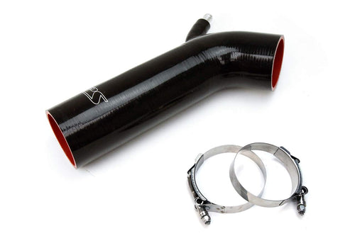 Black HPS 57-1232-BLK Silicone Air Intake Hose (Post MAF Tube)