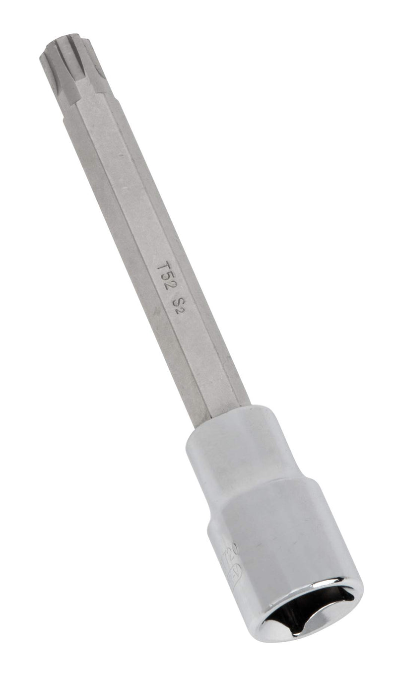 W83182 Performance Tool 1/2 Drive 10 Polydrive Head Bolt Socket Bit Compatible With VW, Audi