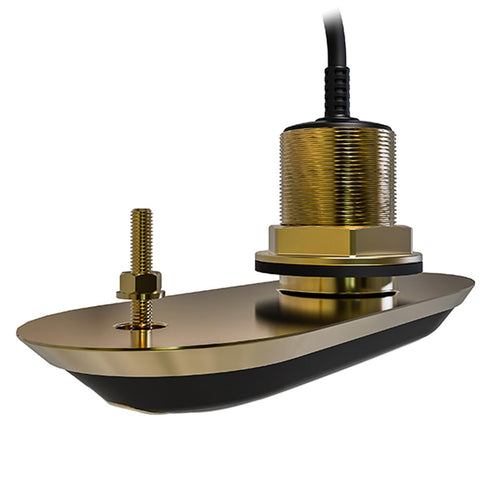 Axiom RV-200 Raymarine RealVision 3D Bronze Thru Hull 0° Low Profile Transducer, Black, 8"