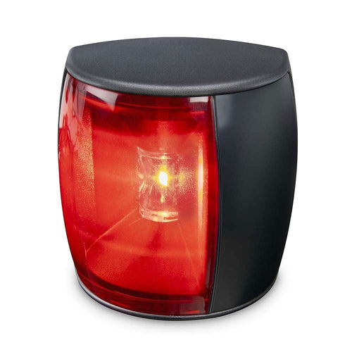 Hella Marine 3NM Navigation Light - Port, Black Shroud 017.460-101