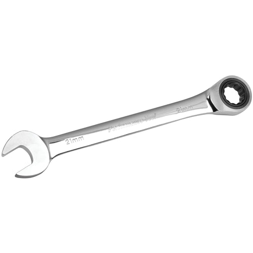 21mm Performance Tool W30361 Chrome Vanadium Professional Ratcheting Wrench