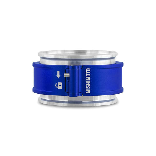 Mishimoto Quick Release MMCLAMP-QD-30BL Clamp Assembly, 3" Blue