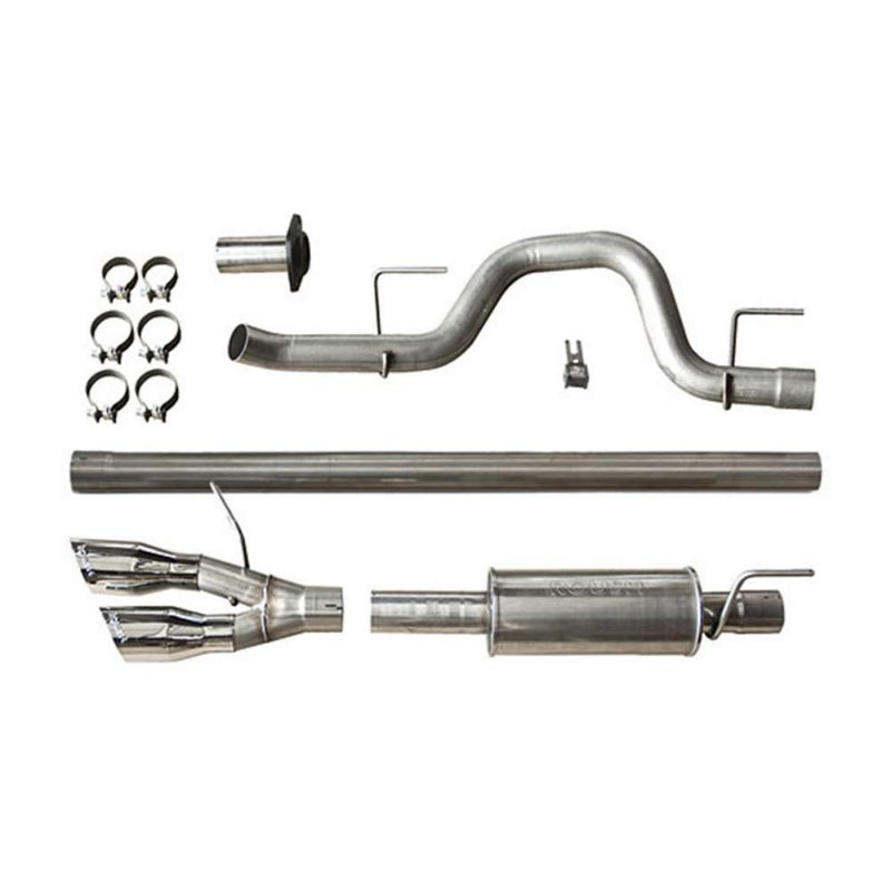Side Exit Roush 421711 Performance Exhaust System, 1 Pack