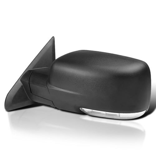 Left Driver Side Mirror Spec-D Tuning LED Signal Power Heated Compatible with 2009-2012 Dodge Ram 1500