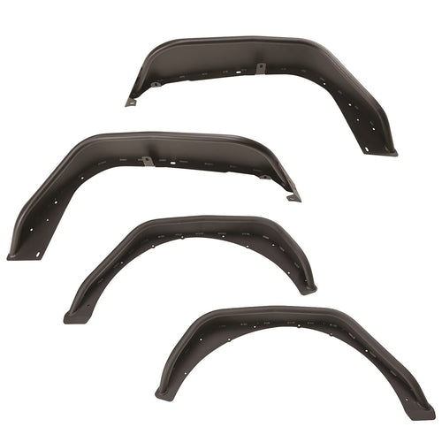 Jeep Wrangler JL Rugged Ridge HD Tube Fenders | Front & Rear Set | 11615.73 | Fits 2018-2025