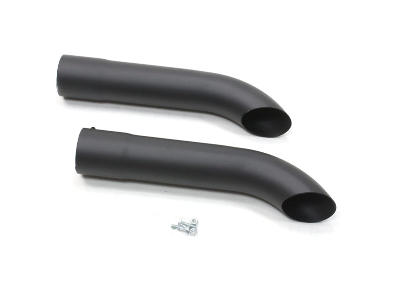 20" Black Coating Hi-Temperature Side Tube Turnout Muffler Patriot (H3812-B)