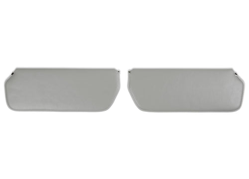 05-343 Brothers Trucks Sunvisors Foam Backed Vinyl - Grey - Pair