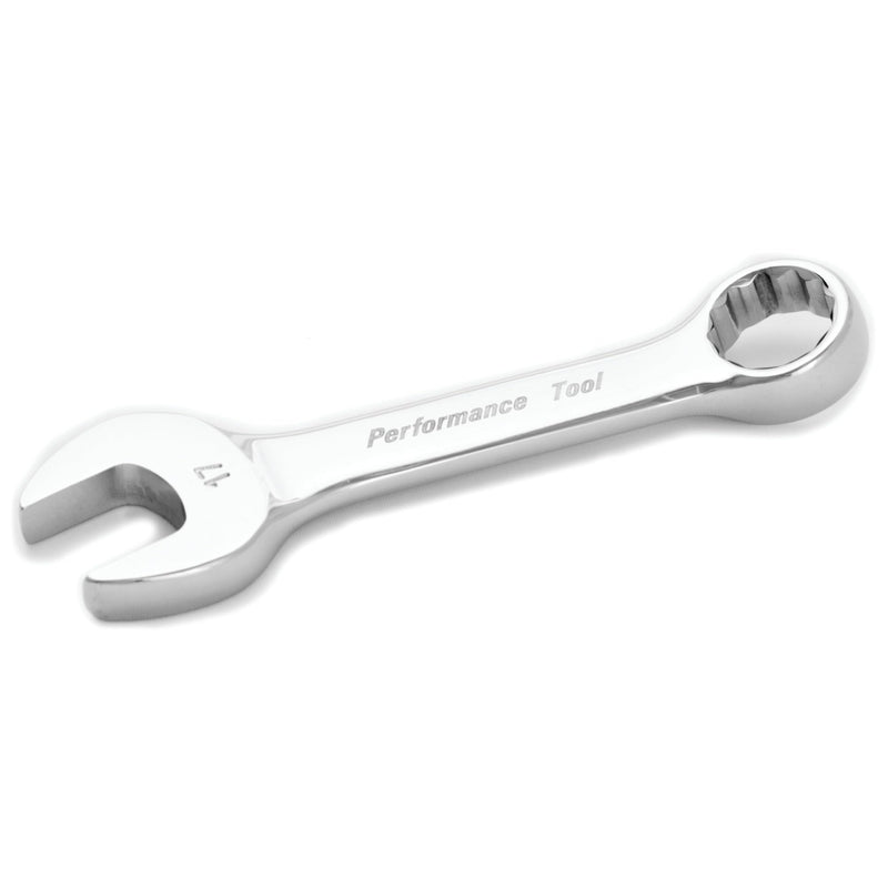 17mm Performance Tool W30617 Stubby Combo Wrench