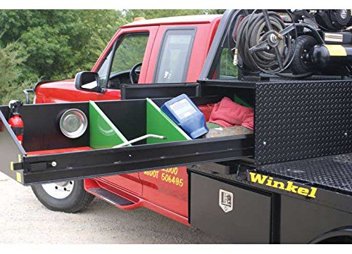 Flatbed Happijac Toolbox Black 17 X 21 X 78 Square 228002