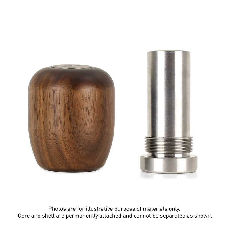 Mishimoto Wood Short Steel Core Shift Knob, Walnut