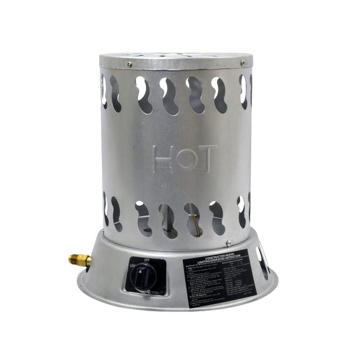 25,000 BTU Mr. Heater MH25CVX Propane Gas Convection Heater for Construction Sites, Garages, and Outdoors - Silver