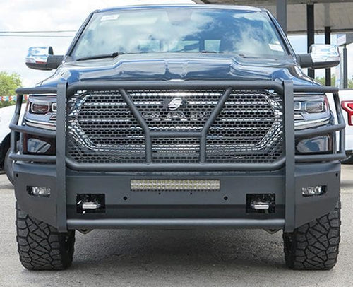 Elevation Front Bumper Steelcraft 60-12270 Fine Textured Black Elevation Front Bumper