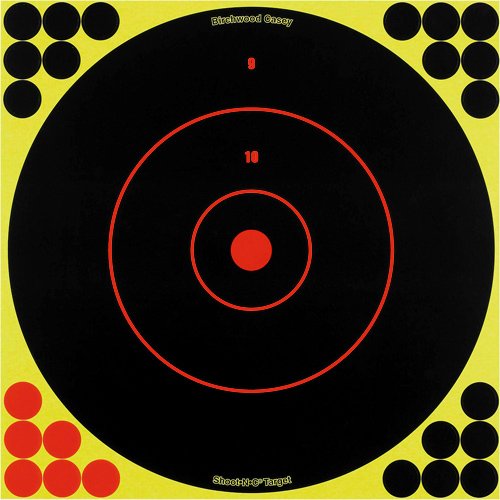 Bull's Eye Shoot-N-C 12" Round/ 5 sht pk