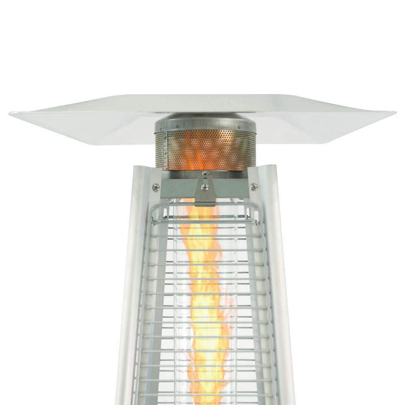42,000 BTU Dyna-Glo Stainless Steel Pyramid Flame Patio Heater