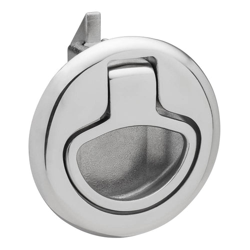 Slam Latch Whitecap 6135C Stainless Steel Non-Locking Ring Pull, Stainless Steel