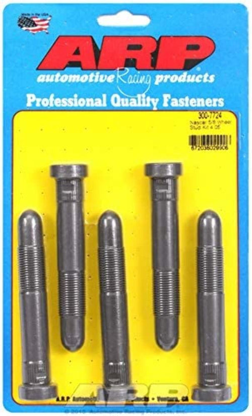 ARP Wheel Stud Kit 300-7724, 5/8"-18, Pack of 5