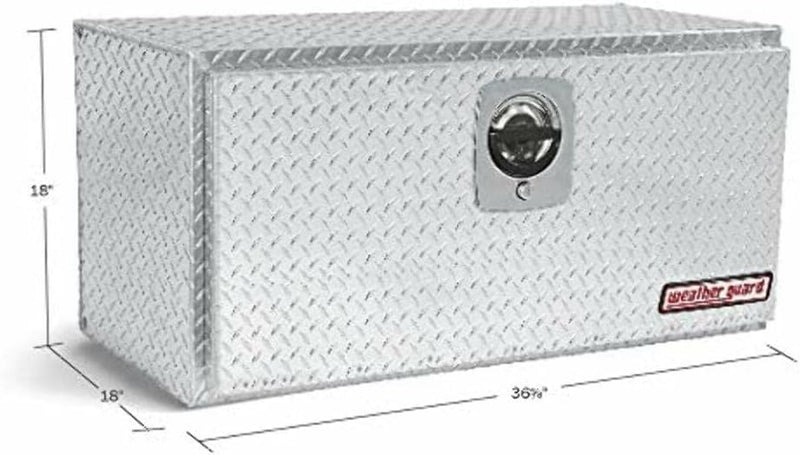 636002 WEATHER GUARD Underbed Tool Box, Aluminum