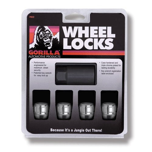 Gorilla 78611N Automotive Acorn Open End Wheel Locks (10mm x 1.25 Thread Size)