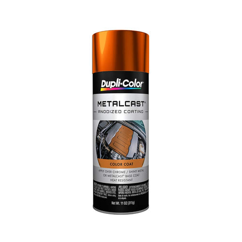 Metalcast Dupli-Color MC205 Automotive Spray Paint - Orange Copper Anodized Coating - 11 oz Aerosol Can