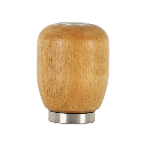Mishimoto Wood Shift Knob, Short Steel Core Beech Wood
