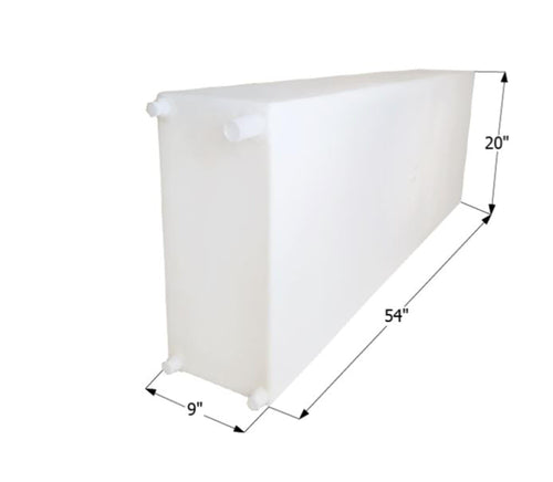 Icon 12717 Replacement Fresh Water Tank, 50 Gal.