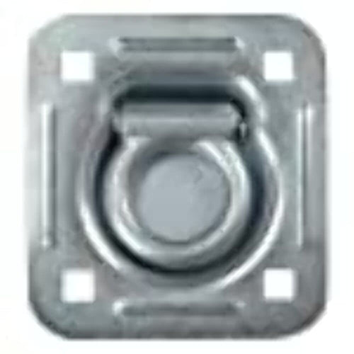 Bolt On Standard Duty Recessed Mount D-Ring, 3/8" Diameter, 4 1/2" x 5" 5,000 lb 1 Pk