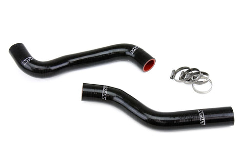 HPS Silicone Black Radiator Hose Kit Coolant Compatible for 2002-2006 Toyota Camry 2.4L, 57-1887-BLK